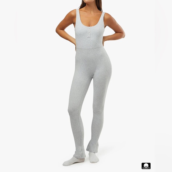 We Wore What - NWTs - Cotton Jumpsuit - Grey - Small - Picture 1 of 4